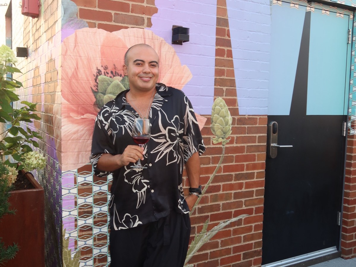 Inside Bob Faust’s New Art Installation at Percheron Rooftop Kansas City